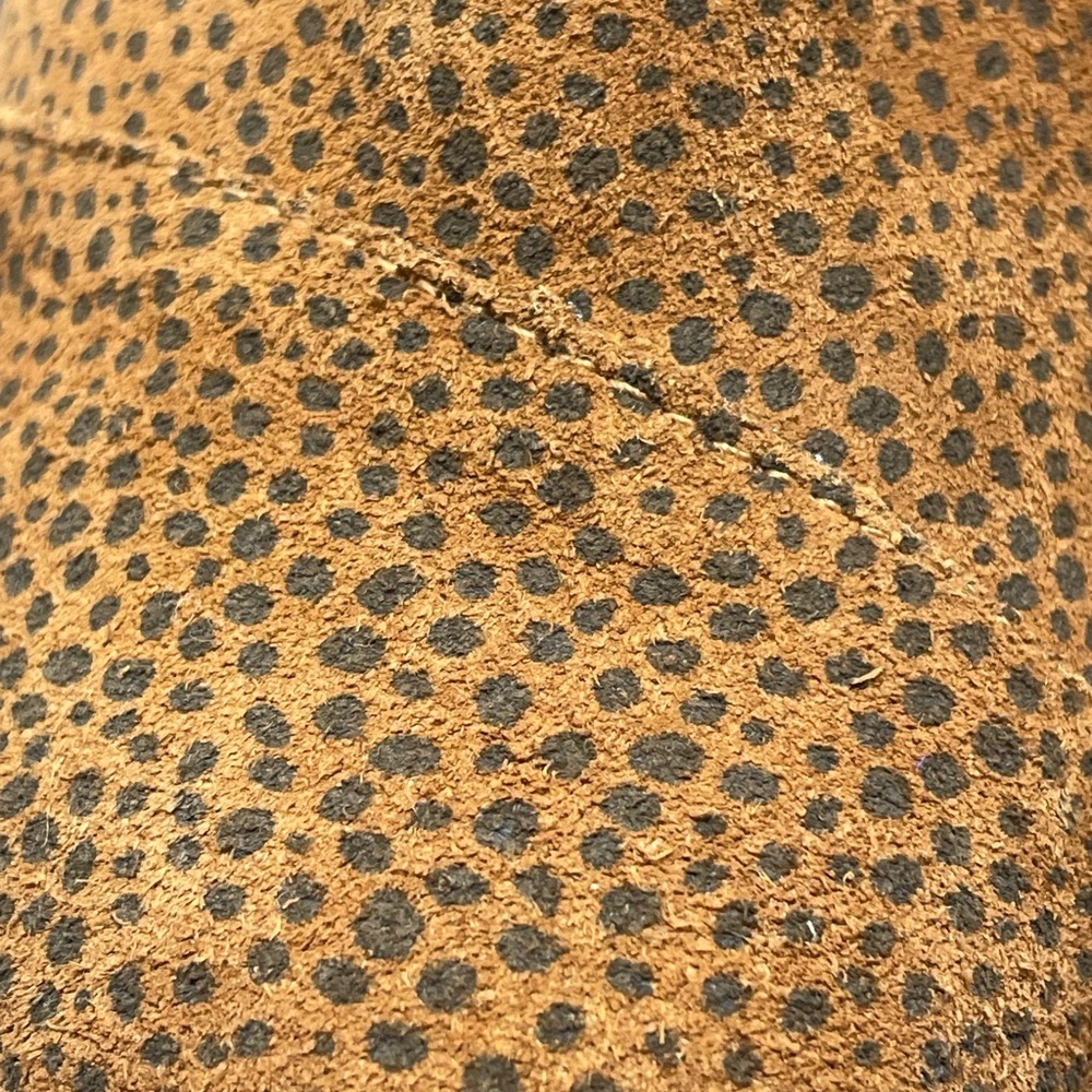 Toms New Women’s Size 8.5. Shoes Kala Wedge Bootie Ortholite Mini Cheetah Suede - Picture 7 of 11